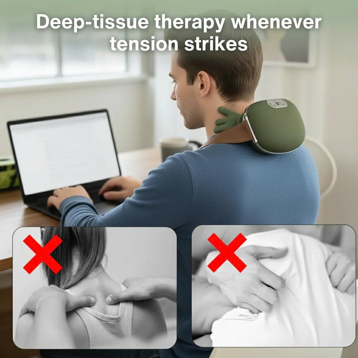Cervicaresr Pro ⥋ Heat-Therapy Massager